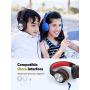 Mpow CH6 Pro Kids Headphones Over-Ear with Microphone and Volume Limited 85dB/94dB, Wired Headphone for Teens Girls Boys, HD Stereo Headset w/Sharing Function, Foldable Headset for School/PC/Cellphone