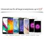 Universal Waterproof Case FITFORT 2 Pack Universal Dry Bag/Pouch Clear Sensitive PVC Touch Screen Compatible Phone X 8 7 6 Plus Galaxy S8 S7 Edge S6 S5 Note4 LG G5 up to 5.5 Inches(Black+Blue)