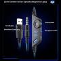 CIGOO G9000 3.5mm Gaming Headphone Stereo Game Headset Noise Cancellation Earphone with Mic LED Light Volume Control for PS4 Laptop Tablet Mobile Phones