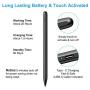 Stylus Pen with Palm Rejection, FOJOJO Active Stylus Compatible with (2018-2020) Apple iPad Pro 11 & 12.9 inch/iPad 7th Gen/iPad 6th Gen/iPad Mini 5th Gen/iPad Air 3rd Gen (Black)