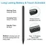 Stylus Pen with Palm Rejection, FOJOJO Active Stylus Compatible with (2018-2020) Apple iPad Pro 11 & 12.9 inch/iPad 7th Gen/iPad 6th Gen/iPad Mini 5th Gen/iPad Air 3rd Gen (Black)