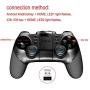 PG-9156 Wireless4.0+2.4G Wireless Gamepad Trigger Pubg Controller Mobile Joystick Compatible iOS/Android Devices Mobile Phone Tablet(Play Straight)