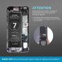 [2600mAh] Battery for iPhone 7, LCLEBM New 0 Cycle Higher Capacity Battery Replacement for iPhone 7 with Complete Professional Repair Tools Kits - 1 Year Warranty