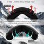 Avoalre Snow Ski Goggles for Men Women Youth, Anti Fog UV400 Snowboard Goggles with Dual Layers Lens, Helmet Compatible Goggles for Winter Outdoor Sport Snowboarding Skating Jet Skiing Snowmobling