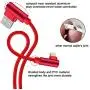 90 Degree iPhone Cable 10 FT 3 Pack Lightning Charger Cable Long Charging & Syncing Cord Compatible with iPhone XS/Max/XR/X/8/7/6/iPod/iPad.(Red,10ft) 90 Degree iPhone Cable 10 FT 3 Pack Lightning Charger Cable Long Charging & Syncing Cord Compatible with iPhone XS/Max/XR/X/8/7/6/iPod/iPad.(Red,10ft)