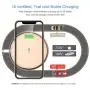 Wireless Charger Vebach Dubhe 1, Qi-Certified Fast Wireless Charging Pad,7.5W for iPhone 11/11 Pro/11 Pro Max/XS Max/XS/X/XR/8P/8,10W for Samsung GalaxyS10/S10 Plus/S10E/S9,Zinc Aolly Frame