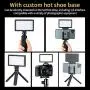 VIJIM RGB Video Light Pocket On-Camera Mini Creative Vlog Light with Tripod, Super Bright Adjustable, Photography Fill Light Handy Pocket Light for DSLR/Camera/Smartphone, w Smartphone Clamp VIJIM RGB Video Light Pocket On-Camera Mini Creative Vlog Light with Tripod, Super Bright Adjustable, Photography Fill Light Handy Pocket Light for DSLR/Camera/Smartphone, w Smartphone Clamp