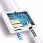 3.5mm Headphone Jack Adapter Charger for iPhone 8/8 Plus/ 7/7 Plus/X/10/XS/XS Max/XR Earphone Charging and Listening Music 3.5mm Aux Audio and Charging Adapter Adapter