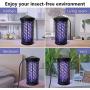 Electric Mosquito Zapper,4200V Mosquito Zappers Waterproof, Fly Insect Trap Indoor,Outdoor,Insect Killer for Patio,Backyard,Home