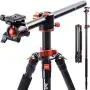 K&F Concept SA254T1 Camera Tripod 93 Inch 4 Section Aluminium Professional Detachable Monopod Tripod with 360 Degree Ball Head Quick Release Plate for DSLR SLR Camera K&F Concept SA254T1 Camera Tripod 93 Inch 4 Section Aluminium Professional Detachable Monopod Tripod with 360 Degree Ball Head Quick Release Plate for DSLR SLR Camera