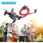 4DRC Mini Drone with 720p Camera for Kids and Adults, Drone Beginners RC Foldable FPV Live Video Quadcopter,App Control,3D Flips and Headless Mode,One Key Return,Altitude Hold,3 Modular Battery