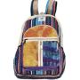 Unique Tie-dye Mini Hemp Backpack Small Back Pack Boho Backpack 100% Core Hemp| 100% VEGAN | Handmade with Love.