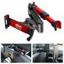 Tablet Holder for Car Mount, DM Car Headrest Holder for Tablet Headrest Car Tablet Holder Compatible with iPad/Samsung Galaxy Tabs/Amazon Kindle Fire HD/Microsoft Surface/4.7-12.9" Cell Phones (Red)