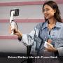 ZHIYUN Smooth X Gimbal Stabilizer for iPhone Smartphone, Extendable Selfie Stick, Foldable Handheld iPhone Gimbal, Vlog & YouTube Video, Face/Object Tracking, Bluetooth Remote, Gesture & Zoom - White