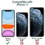 JETech Silicone Case for Apple iPhone 11 (2019) 6.1-Inch, Silky-Soft Touch Full-Body Protective Case, Shockproof Cover with Microfiber Lining (Black)