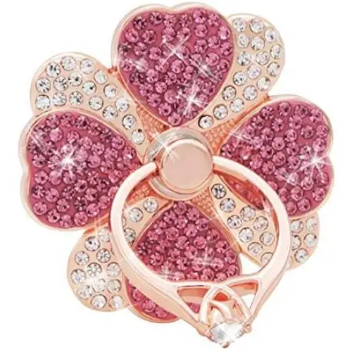 IYOYI Bling Rhinestone Cell Phone Ring Holder Stand 360° Rotation Phone Grip Crystals Cell Phone Ring Holder Finger Kickstand for iPhone Samsung and More IYOYI Bling Rhinestone Cell Phone Ring Holder Stand 360° Rotation Phone Grip Crystals Cell Phone Ring Holder Finger Kickstand for iPhone Samsung and More