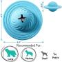 Wisedom Interactive Dog Toy IQ Treat Ball Food Dispensing Puzzle Toy for Medium Large Dogs Playing Chasing Chewing
