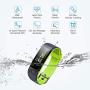 LETSCOM Fitness Tracker Color Screen HR, Activity Tracker with Heart Rate Monitor, Sleep Monitor, Step Counter, Calorie Counter, IP68 Waterproof Smart Pedometer Watch for Men Women Kids