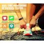 O-Mei Stars Fitness Tracker, Fitness Tracker Smart Bracelet with Calling Audio Player Headphones Heart Rate Calories Step Pedometer