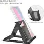 MoKo Phone/Tablet Stand, Foldable Desktop Holder Fit with iPhone 11 Pro Max/11 Pro/11, iPhone Xs/Xs Max/Xr/X, iPhone SE 2020, iPad Pro 11 2020/10.2/Air 3/Mini 5, Galaxy S20 6.2", Black MoKo Phone/Tablet Stand, Foldable Desktop Holder Fit with iPhone 11 Pro Max/11 Pro/11, iPhone Xs/Xs Max/Xr/X, iPhone SE 2020, iPad Pro 11 2020/10.2/Air 3/Mini 5, Galaxy S20 6.2", Black