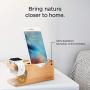 Spigen S370 Designed for Apple Watch Stand and Cell Phone Stand for Any Apple Watch Series and Phone