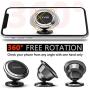 Universal Magnetic Phone Car Mount - LEVIN 360°Rotation Magnetic Cell Phone Holder for Car GPS Compatible with Phone 11 Pro Xs Max X XR Samsung Note 10 9 S10 S9 Plus and Tablets Under 13 Inches