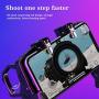 AOOK Mobile Game Controller Shooting Button L1R1 Shooting Button Trigger/PUBG/Cutter/Survival Rules for Android iOS System (k21)