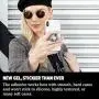 PopSockets: PopGrip with Swappable Top for Phones and Tablets - Disco Crystal Silver PopSockets: PopGrip with Swappable Top for Phones and Tablets - Disco Crystal Silver