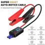 joyroom Jump Starter Battery Pack, [8 Protect TECH] 800A & 12V &15000mAh Car Portable Emergency Power Pack (Up to 7L Gasoline and 5.5L Diesel Engines) with Smart Jumper Cables QC 3.0 USB Output