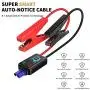 joyroom Jump Starter Battery Pack, [8 Protect TECH] 800A & 12V &15000mAh Car Portable Emergency Power Pack (Up to 7L Gasoline and 5.5L Diesel Engines) with Smart Jumper Cables QC 3.0 USB Output
