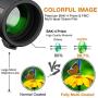 Monocular Telescope - 12X50 High Power 【HD Monocular for Bird Watching】 with Smartphone Holder & Tripod IPX7 Waterproof Monocular Made by Hyper FMC BAK4 Prism & Eco-Friendly Materials