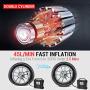 AUTOGEN Air Compressor Tire Inflator Dual Cylinder 180W 120 PSI 12V, Portable Air Pump Tire Inflator with Digital Pressure Gauge for Car Truck Bicycle Motorcycle Balls and Others AUTOGEN Air Compressor Tire Inflator Dual Cylinder 180W 120 PSI 12V, Portable Air Pump Tire Inflator with Digital Pressure Gauge for Car Truck Bicycle Motorcycle Balls and Others