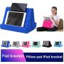 Pillow Tablet Stand for Ipad Stand Mult-Angle Tablet,with Phone Holder Lap Stand Mobile Phone Holder (Blue)