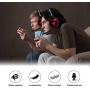 Butfulake Gaming Headset for Xbox One PS4 PlayStation 4 Nintendo Switch PC Smartphone, 3.5mm Stereo Gaming Sound Over-Ear Headphones Noise Cancelling with Mic and LED Light, Red