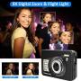 Digital Camera HD 1080P Vlogging Camera 30 MP Mini Camera 2.7 Inch LCD Screen Camera with 8X Digital Zoom Compact Cameras for Adult, Kids, Beginners (DC5) (DC5)