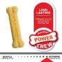 Nylabone Puppy Chew & Dura Chew Peanut Butter Bone Twin Pack Dog Toy