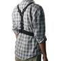 Smartphone Outdoor Chest Strap Mount + Waterproof Case Holder Fits for up to 5.5inch Mobile Phones - Best Cell Phone Chest Harness Mount- Perfect for Outdoor Activities