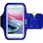 EDX Running Armband Phone Holder for Men & Women, with and Without LED, Compatible with iPhone and Galaxy Smartphones, Blue EDX Running Armband Phone Holder for Men & Women, with and Without LED, Compatible with iPhone and Galaxy Smartphones, Blue