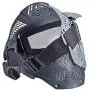 NINAT Tactical Paintball Mask Airsoft Masks Full Face with Lens Goggles Eye Protection for CS Survival Games Airsoft Shooting Halloween Cosplay Safety Mask Black Green Tan Grey