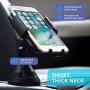 ATTAINABLE TECH Universal Car Phone Holder - Short Neck Cup Holder Phone Mount Wont Obstruct Your View While Driving - Swivel Cell Phone Car Mount for iPhone, Samsung Galaxy Note, Max & More