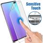 Galaxy S10 Plus Screen Protector, [3-Pack] [full adhesive] [Fingerprint Sensor compatible] [Full Coverage] [Anti-Scratch] Screen Protector for Samsung Galaxy S10 Plus