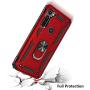 GSDCB Motorola Moto G Stylus Case, Motorola Moto G Pro Case, Military Armor Heavy Duty Shockproof Phone Protective Case with Kickstand Hard PC Cover Soft TPU Dual Layer for Women Men Girl Boy (Red)