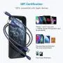 iPhone Charger, MFi Certified Lightning Cable 5 Pack (3/3/6/6/10FT) Charging USB Syncing Denim Braided Data Cable Compatible with iPhone 11/Pro/Xs Max/X/XS/XR/XS Max/8/Plus/7/7 Plus/6/6S/6 Plus iPhone Charger, MFi Certified Lightning Cable 5 Pack (3/3/6/6/10FT) Charging USB Syncing Denim Braided Data Cable Compatible with iPhone 11/Pro/Xs Max/X/XS/XR/XS Max/8/Plus/7/7 Plus/6/6S/6 Plus