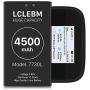 Mifi 7730l Battery [Upgraded] LCLEBM 4500mAh 7730l Jetpack Battery for Novatel Jetpack MiFi 7730L Mobile Hotspot P/N: 40123117 [1 Year Warranty]