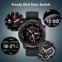 Smart Watch, Popglory Smartwatch HR, Touchscreen 1.3" Fitness Watch with Blood Pressure Monitor, IP68 Waterproof Fitness Watch, 15 Days Battery Life Compatible with Android Phones and iPhone