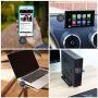 Mini Portable Speaker Compatible for iPhone/Android Phones/iPad Tablet/Computer/iPod, Yuiphint 3W Mobile Phone Speaker Line-in Speaker with Clear Bass 3.5mm Aux Audio Interface