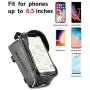 ROCKBROS Bike Bag Phone Holder Bike Pouch Bicycle Front Frame Bag Waterproof Top Tube Bag Bike Accessories Bag Compatible with iPhone Xs Max 11 Pro Plus, Samsung S10 ROCKBROS Bike Bag Phone Holder Bike Pouch Bicycle Front Frame Bag Waterproof Top Tube Bag Bike Accessories Bag Compatible with iPhone Xs Max 11 Pro Plus, Samsung S10
