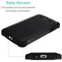 Galaxy S3 Case, Jeylly(TM) [Shock Proof] Scratch Absorbing Hybrid Rubber Plastic Impact Defender Rugged Slim Hard Case Cover Shell for Samsung Galaxy S3 S III I9300 GS3 All Carriers