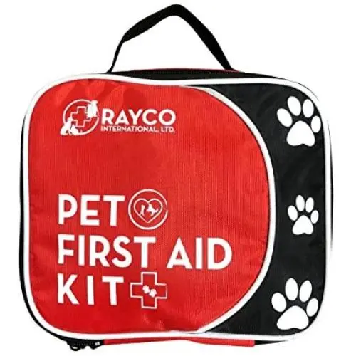 Rayco International Ltd Pet First Aid Disaster Kit w/LED Safety Collar