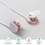 Rose Gold Bluetooth Headphones,Bluetooth Headset Noise Cancelling,Wireless Earbuds, IPX 6 Sweatproof,Compatiable for iPhone